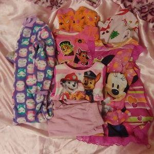 Girls 24m/2t pj lot